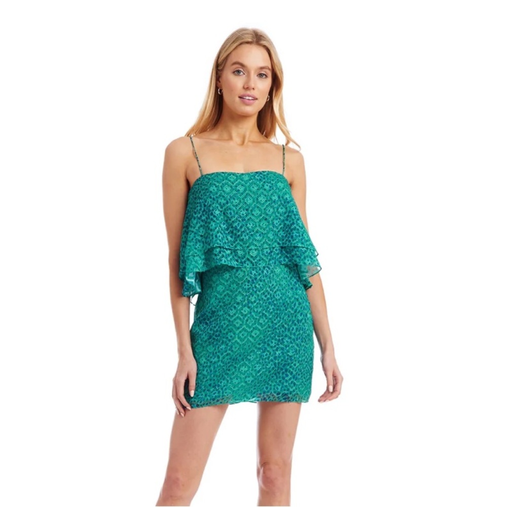 Amanda Uprichard Terrazo Dress - Gemstone